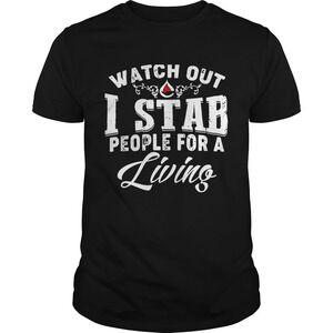 Watch Outi Stab People For A Living Shirt